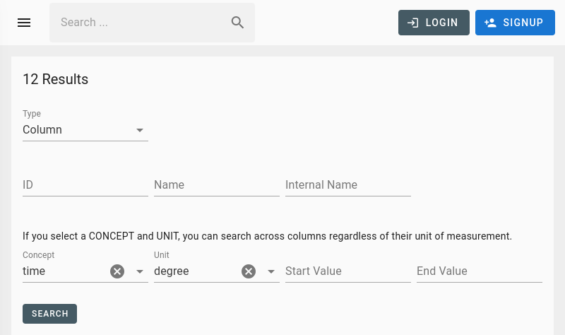 Built-in search